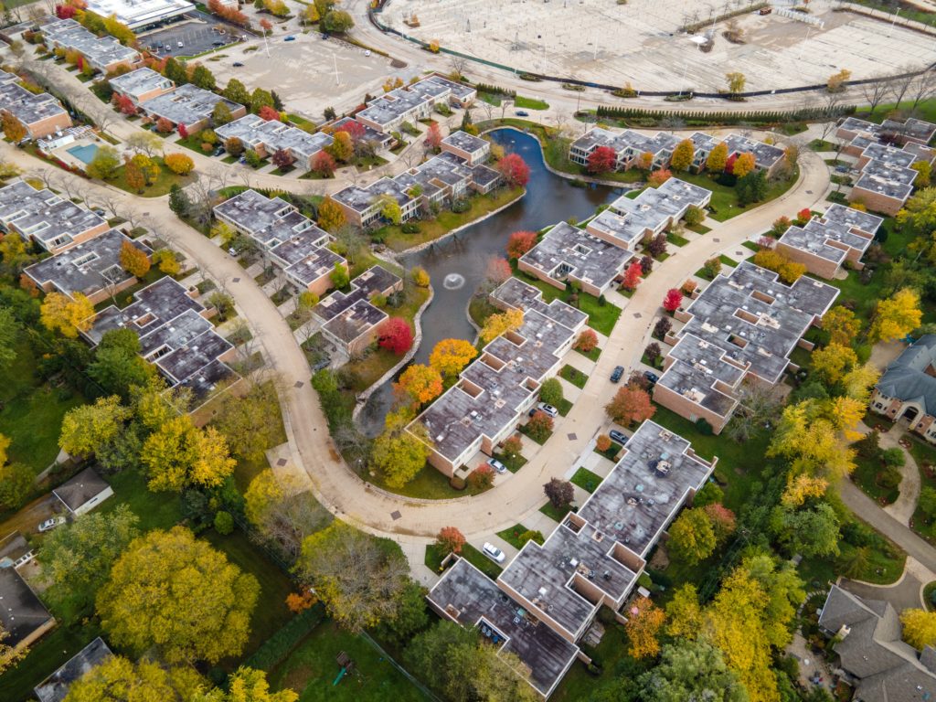 Aerial View of Frankfort, IL